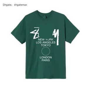 SS hommes t-shirt designer t-shirts vêtements pour femmes t-shirts graphiques Motif t-shirt vêtements coton rue haute Hip Hop Lettres simples Impression rétro Dés lâches F3MI