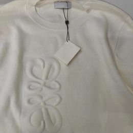 Ss nouveau pull femme automne tendance à manches longues haut haut de gamme mince pull manteau concepteur pull femmes blanc mince tricot chandails Xx