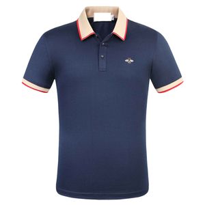 SS21 Francia Hombres Diseñadores Polos Camisas High Street Bordado Impresión Camiseta Verano Camisetas Marcas Ropa de hombre Ropa de algodón Camisetas