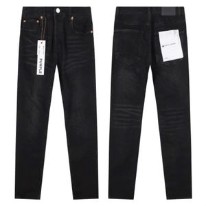 SS23 PB2023901 Violet hommes jeans marque Skinny Slim Fit lavé matériau de revêtement de luxe Denim élastique moto hommes Original TOP Designer SZ30-38