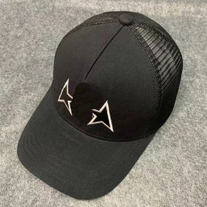 SSYY2023 Fast Fast Men and Women Frother Brothers Baseball Cap Broderie Animal Black Sun Mesh Trucker Hatsa Chapeau d'étoile à cinq points 881