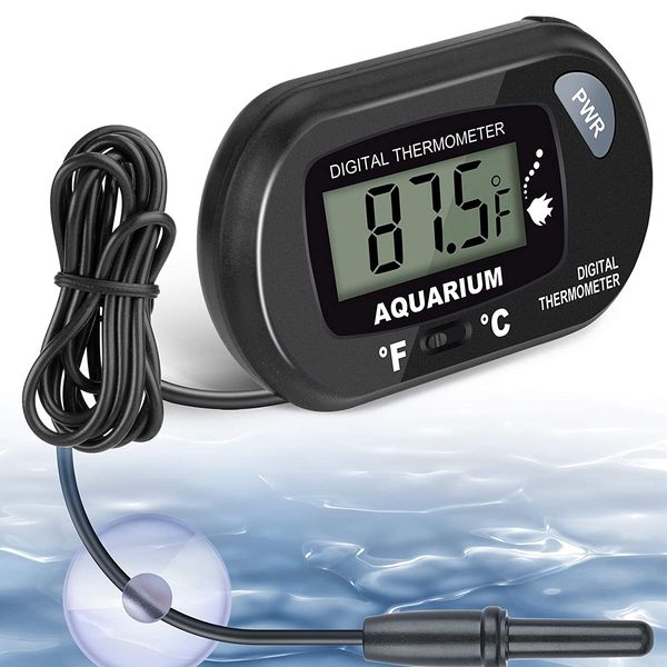 ST-3 Termómetro digital digital resistente al agua Acuario Aquario Temperatura de pescado Temperatura Sensor de temperatura Detector de monitor de temperatura