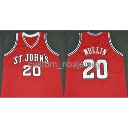 St John's College Chris Mullin Road Classics Basketball Jersey gestikte aangepaste naam elk nummer