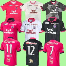 24 25 Cerezo Osaka Camisetas de fútbol para hombre J-League RIKU KIYOTAKE UEJO CROUX KAGAWA OKUNO MAKI Home Away Tercera edición limitada y 24 25 Home Away Tercera camiseta de fútbol