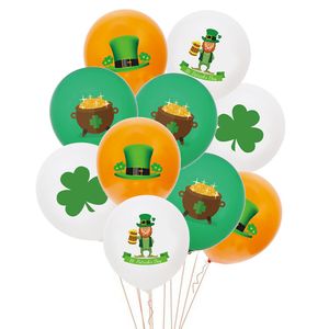 Décorations de fête de la Saint-Patrick Lucky Irish Shamrock Banner Ballons Cadeau Fesitival Party Supplies CPA4454 tt1111