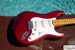 ST ST57 - 1957 Réédition Old Candy Red - Light Relic CIJ Guitare électrique