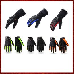 ST116 gants de moto chauds d'hiver 100% imperméables coupe-vent Guantes Moto Luvas écran tactile Motosiklet Eldiveni