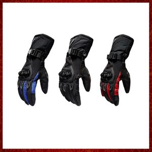 Guantes de Moto ST120 para hombre, impermeables, a prueba de viento, para invierno, cálidos, para motociclista, para montar en Moto, con pantalla táctil, Gant, para Moto