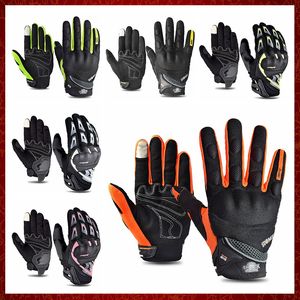 ST230 Gants de Moto respirants d'été pour écran tactile, gants de protection pour vélo, cyclisme, course, doigt complet pour hommes et femmes