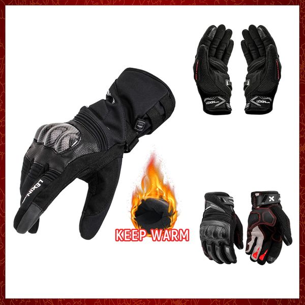 ST232 gants d'hiver hommes pour moto respirant dur articulation Protection des mains conception écran tactile gants d'équitation Moto cyclisme