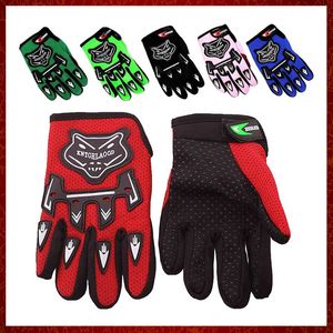 ST244 Jeugd Kid Kinderen Volledige vinger Motocross Handschoenen Dirt Bike Off-Road Christmas Gift Racing Child Moto Glove