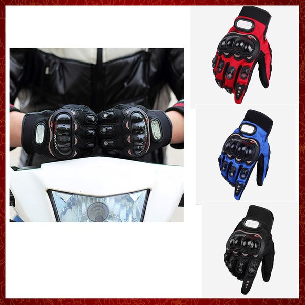 ST257 Gants de Moto Respirant Écran Tactile Plein Doigt Guantes Moto pour l'équitation en Plein Air Dirt Bike Gant Sports avec Protection Gee