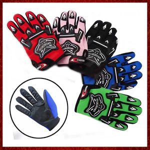 ST264 Full Finger Kids Gloves Racing Children Motorcycles Sport Glove Bicycle Dirt Pit Bike Pocket Bike Scooter ATV Quad