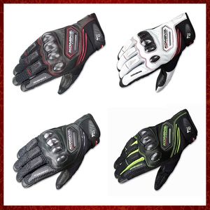 Gants ST272 en fibre d'arbon gants de moto en cuir respirant 3D Knight gants d'équitation sec 4 couleurs gant de moto