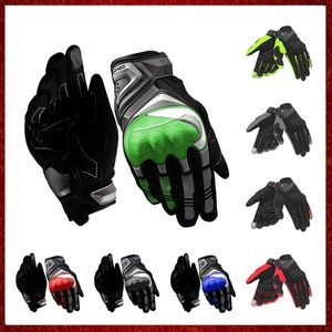 ST296 Gants de moto à écran tactile réfléchissants doigt complet de protection course motard équitation moto motocross Guantes gants de moto