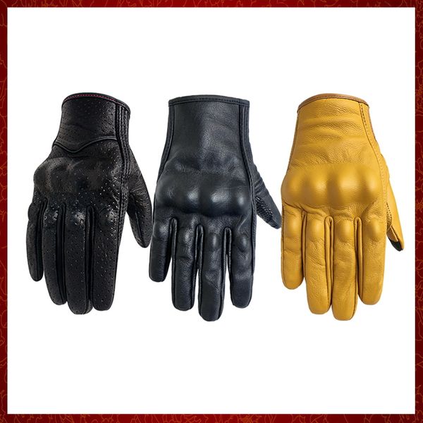 ST299 gants de moto femmes XS S M cuir tactile été moteur Guantes cyclisme gant petite femme Motocross moto