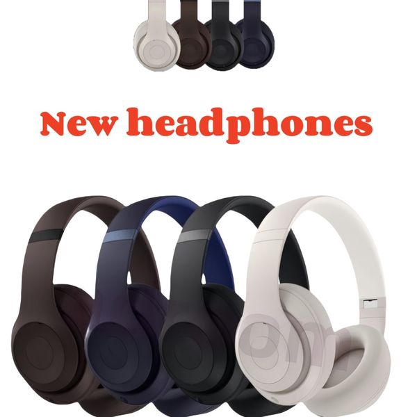Écouteurs ST3.0 Studio Pro Beat Headshesets casquets stéréo Bluetooth Sports pliables Microphone Hi-Fi Heavy Bass Headphones