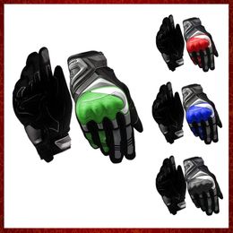 Guantes de Moto ST300 con pantalla táctil para hombre, transpirables, dedo completo, protección para Motocross, ciclismo, Moto, verano