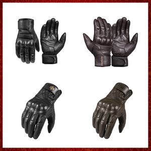 ST306 Cuir Imperméable Moto Gants D'hiver pour Hommes Femmes Chaud Thermique Guantes Moto Invierno Hombre Imperméable Gant Moto Hiver