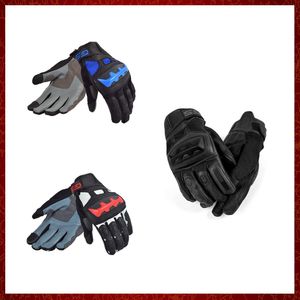ST322 2018 gants de moto pour BMW Motorrad Racing Wear gants en cuir véritable noir/rouge