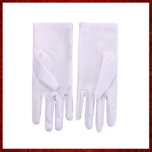 ST355 Super dunne zonbeschermingshandschoenen Mannen Women Fashion Pure Color Etiquette Dance Gloves Elastic Cycling Riving Glove