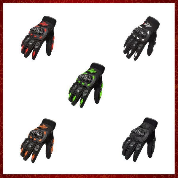 ST379 Gants de moto hiver été respirant doigt complet gants de course Sports de plein air Protection équitation Cross Dirt Bike gants