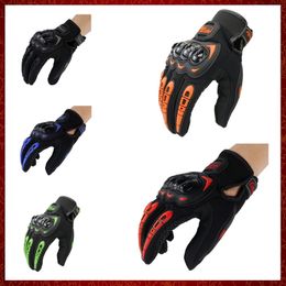 ST42 Globe Motorfiets Men Touchscreen Ademend Powered Motor Bike Racing Riding Bicycle Protective Gloves Summer