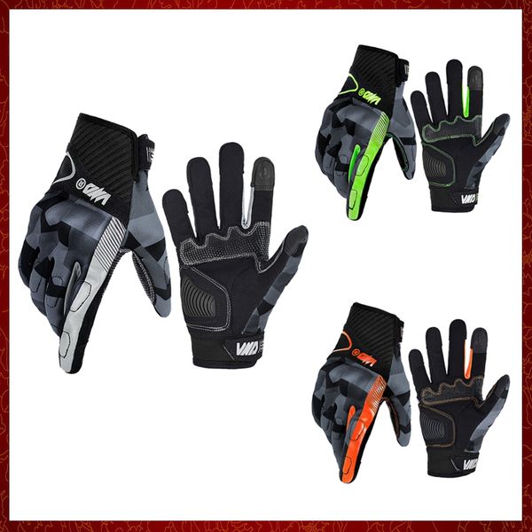 ST438 gants de moto d'été respirant sport vélo gants de cyclisme écran tactile moto ville équitation gants de doigt complet