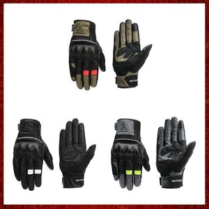 ST476 Guantes de cuero para Moto de Verano para hombre, Guantes para Moto, Motociclista Handschuhe Gant Guantes Moto Verano Luva Motociclista