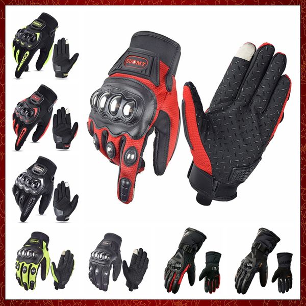 ST51 gants de Moto étanches hiver chaud Moto gants de protection écran tactile Gant Moto Guantes Moto équitation gant