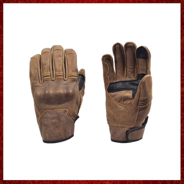 ST536 Palmer Gants Motorcycle Retro Urban Classic Guantes Motorbike Moto Scooter Locomotive Outdoor Riding Luvas Men