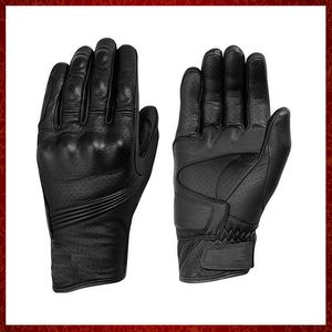 ST551 Gants de Moto rétro en peau de mouton hommes gants de course de Moto vélo cyclisme Moto Motocross en cuir gant d'équitation écran tactile