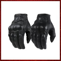 ST563 moto hommes femmes moto cuir carbone cyclisme gants d'hiver moto motorcross moteur nouveau