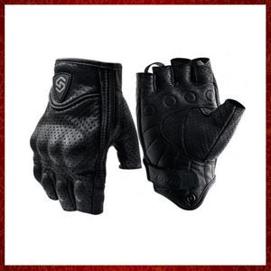 ST570 Ademend zwart duurzame knokkelbescherming vingerloze handschoenen voor fitness