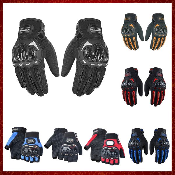 ST63 Guantes de moto Wearable Sport Full Finger Mitten Lvas Moto Equipos de protección Gant Moto Racing Guantes