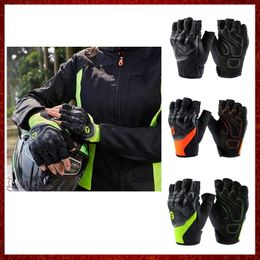 ST678 venta al por mayor Dropshipping verano motocicleta medio dedo Guantes hombres mujeres Biker Guantes Para Moto Guantes sin dedos