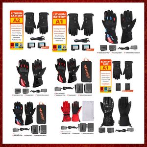 ST756 Motorfietsverwarmingshandschoenen Batterij Power Winter Waterdichte verwarmde handschoenen Winddichte Moto Riding Thermische handschoenen Touchscreen