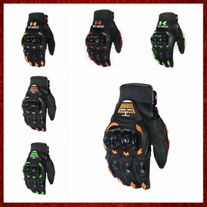 Guantes de motocicleta ST774, guantes de carreras transpirables con dedos completos, protección antideslizante anticaída, guantes para montar en moto de cross