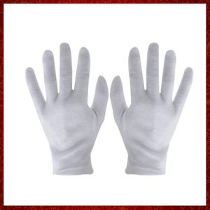 ST818 gants de SPA avec Film de manipulation des mains sèches, gants d'inspection de cérémonie, pièces de gants de travail en coton blanc, 1 paire de gants