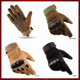 ST837 1 paar Motorfietshandschoenen Ademen Unisex Full Finger Glove Fashionable Outdoor Racing Sport Glove Motocross Beschermende handschoenen