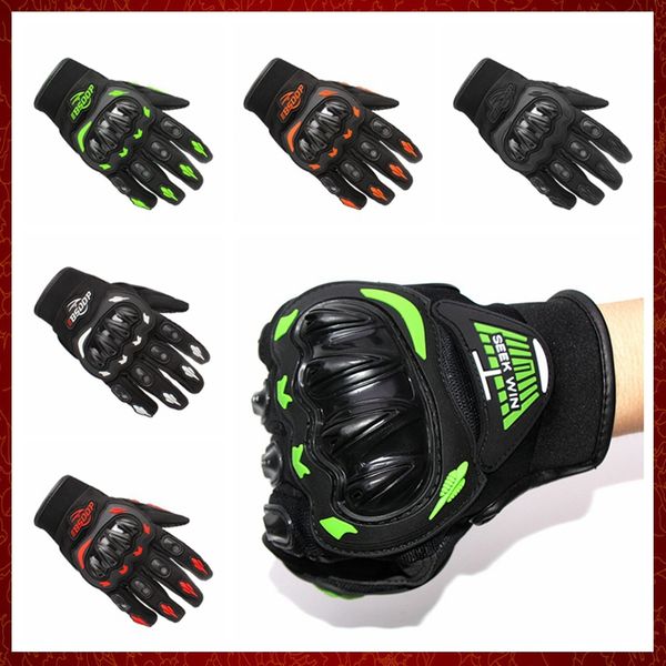 ST851 Gants de moto Respirant Doigt complet Gants de course Sports de plein air Protection Équitation Cross Dirt Bike Gants Guantes Moto