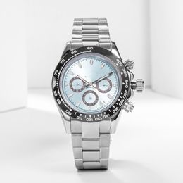 ST9 Watch Designer Watch Mecura para hombres Banda de reloj de acero inoxidable de acero inoxidable