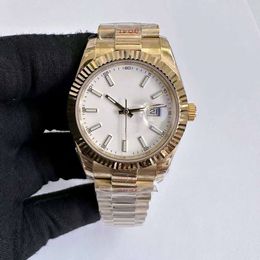 ST9 montre-bracelet datejust président montres automatiques hommes verre saphir or bracelet en acier inoxydable montres hommes montres 40mm