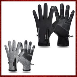 ST90 Motorfiets Men Winterhandschoenen Waterdichte thermische fleece gevoerde resistent aanraakscherm Niet-slip rijden M/L/XL/XXL-maat