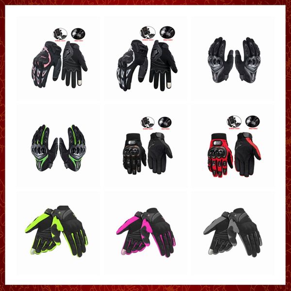 ST912 Été Moto Gants Homme Femmes Portable Moto Motocross Souffle Écran Tactile Racing Moto Vélo De Protection Engrenages Gant