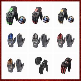 ST924 Gant de moto Guantes Moto Écran tactile Doigt complet Respirant Alimenté En Plein Air Moto Racing Gants D'équitation Été Automne