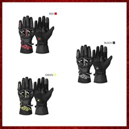 Gants de moto d'hiver pour hommes, imperméables, pour écran tactile, conception de boucle de poignet, gants de protection pour Motocross, ST936