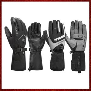 ST995 gant thermique chauffage hiver gant de Ski chauffage équitation coupe-vent Guantes paire gants de moto avec écran tactile