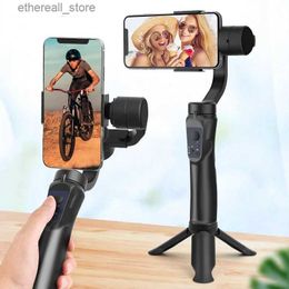 Stabilisatoren 3-assige H4 Gimbal Telefoonstabilisator Mobiele balansopname Smartphone Vlog Video-opname voor / oproeptelefoon Beste Q231116