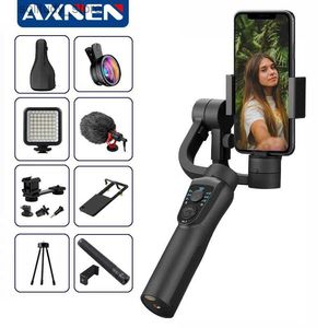 Stabilisateurs AXNEN S5B stabilisateur de joint universel portatif à 3 axes pour enregistrement vidéo mobile smartphone joint universel pour caméra d'action mobile VS H4 Q240319